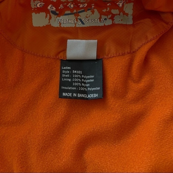 ❤️ Obermeyer quilted Jacket in burnt orange M25” - Picture 10 of 11